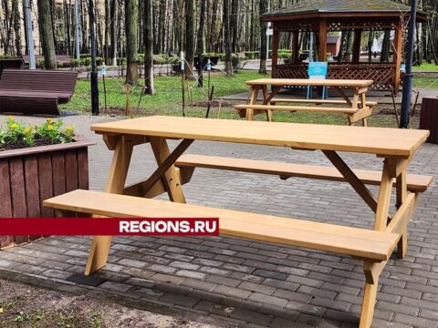 В Центральном городском парке открыли семейный уголок Новости Королёва 