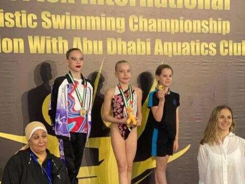 Синхронистки из Королева стали победительницами Международных соревнований в Абу-Даби Новости Королёва 